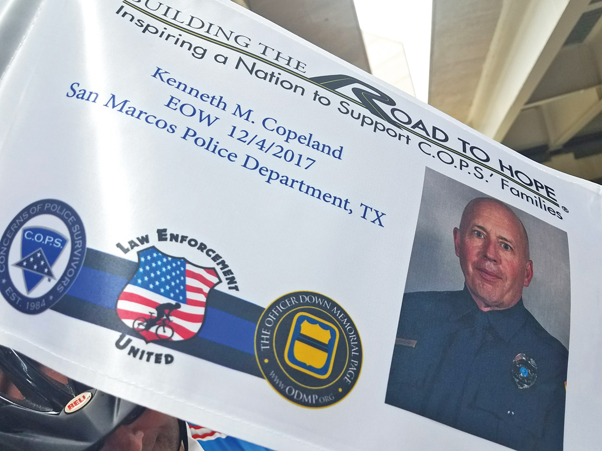 Fallen brother honored on charity ride